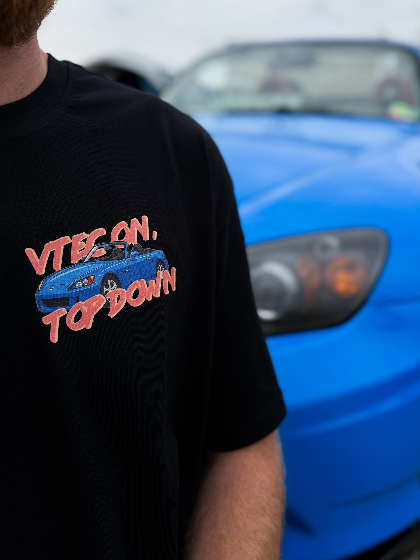 Vtec on, top down.